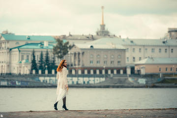 на пленэре: Портрет